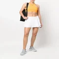 Nike swoosh-logo print shorts - White