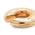 Jil Sander gold-plated hoop earcuff