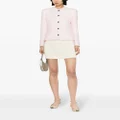 Alessandra Rich sequin-embellished tweed blazer - Pink