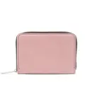 Rick Owens leather zip-up wallet - Pink