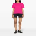 adidas by Stella McCartney logo-print crew-neck T-shirt - Pink