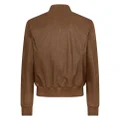 Dsquared2 zip-up leather jacket - Brown