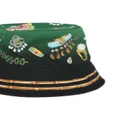 Casablanca La Boite A Bijoux-print bucket hat - Black