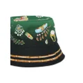 Casablanca La Boite A Bijoux-print bucket hat - Black