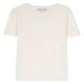 Nili Lotan Kimena fine-knit T-shirt - White