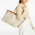Tory Burch Perry canvas tote bag - Neutrals