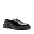 Stuart Weitzman patent-leather derby shoes - Black