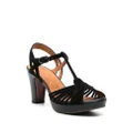 Chie Mihara Elenja 70mm suede sandals - Black