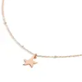 Dodo 9kt rose gold Mini Star necklace - Pink
