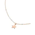 Dodo 9kt rose gold Mini Star necklace - Pink