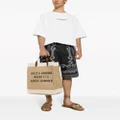 Dolce & Gabbana Shopping logo-print tote bag - Neutrals