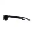 Alexander McQueen Eyewear Punk geometric-frame sunglasses - Black
