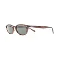 Oliver Peoples tortoiseshell-frame sunglasses - Brown