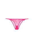 Agent Provocateur Lorna lace full briefs - Pink
