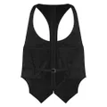 Dsquared2 deconstructed panelled waistcoat - Black