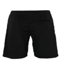 Stone Island Compass-appliqué ECONYL® swim shorts - Black