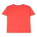 Vilebrequin logo-stamp cotton T-shirt - Red
