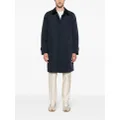 TOM FORD single-breasted padded coat - Blue