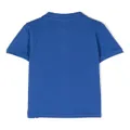 Scotch & Soda logo-embroidered piqué polo shirt - Blue
