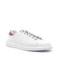 Just Cavalli logo-appliqué lace-up sneakers - White