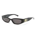 Balenciaga Eyewear Bossy round-frame sunglasses - Black