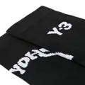 Y-3 x Adidas logo intarsia-knit socks - Black