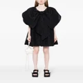 Simone Rocha oversize-bow smock dress - Black
