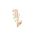 Oscar de la Renta floral drop earrings - Gold