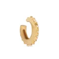 Oscar de la Renta crystal-embellished hoop earrings - Gold