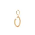 Oscar de la Renta O drop earrings - Gold
