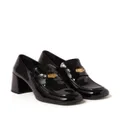 Miu Miu 65mm leather penny loafers - Black