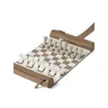 Brunello Cucinelli two-tone leather chess set - Brown