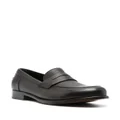 Canali penny-slot loafers - Brown