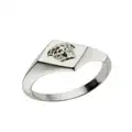 Versace Medusa metal ring - Silver