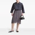 Altuzarra Bresson crinkled pencil skirt - Grey