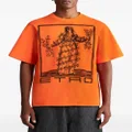 ETRO Allegory of Strength-print cotton T-shirt - Orange