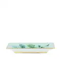 AQUAZZURA CASA Secret Garden porcelain tray (18cm x 14 cm) - Green