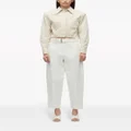 3.1 Phillip Lim belted tapered trousers - White