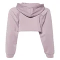 adidas Hiit Aeroready cropped hoodie - Purple