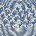 ETRO abstract-pattern cotton beanie - Blue