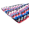 Missoni zigzag-weave wool beanie - Blue