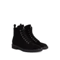 Giuseppe Zanotti lace-up suede ankle boots - Black