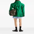 Prada Re-Nylon high-neck jacket - Green