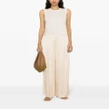 Brunello Cucinelli sequin-embellished knitted tank top - Neutrals