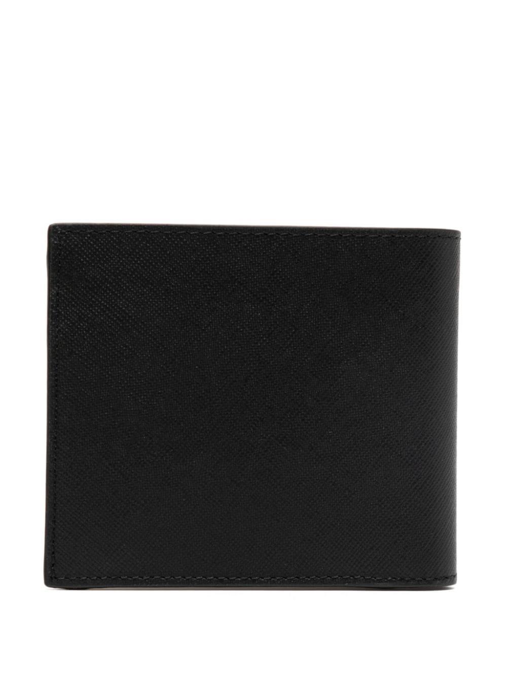 Paul Smith Signature Stripe Balloon leather wallet - Black