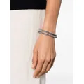 Tod's MyColors woven-leather bracelet - Grey