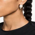 Simone Rocha pearl-detail drop earrings - White