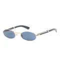 Cartier Eyewear round-frame sunglasses - Blue
