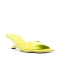 Vic Matie 80mm wedge mules - Green