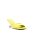 Vic Matie 80mm wedge mules - Green